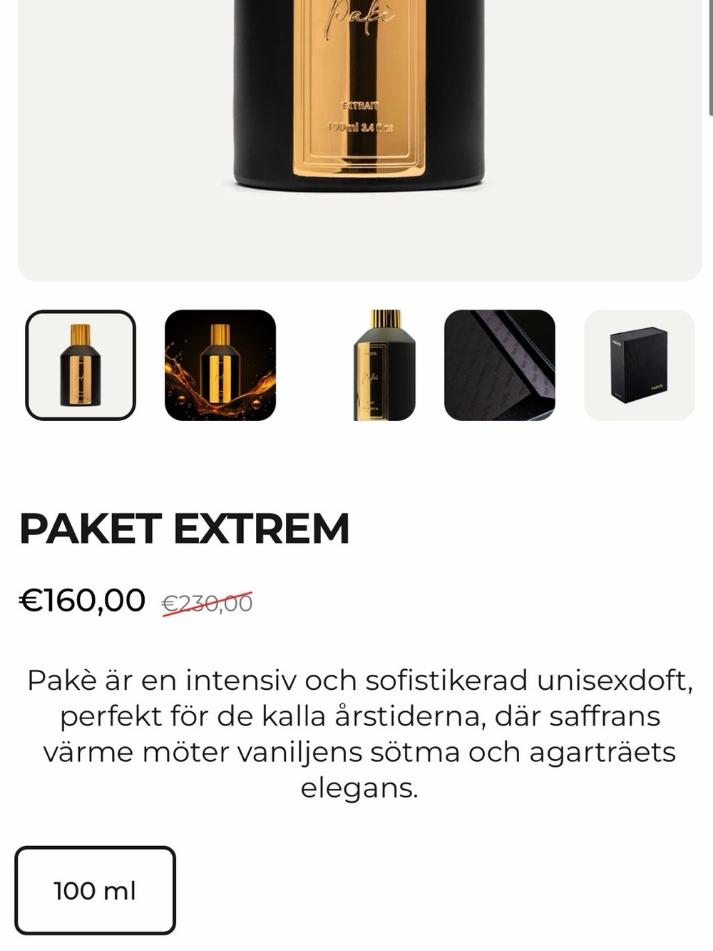 Toledo 72 Paké extract oil perfume